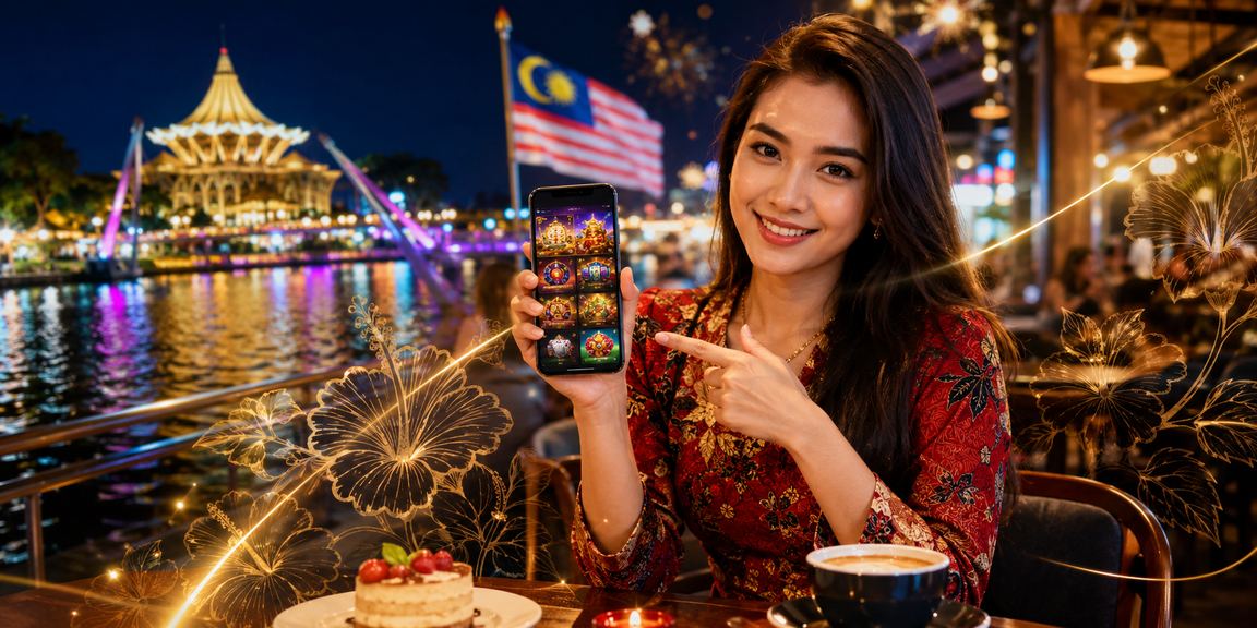 Pengguna dari Kuching mengakses platform kasino mudah alih 17e dengan selesa